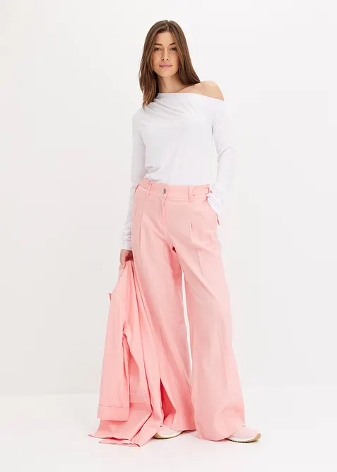 Pantalon palazzo léger, bonprix
