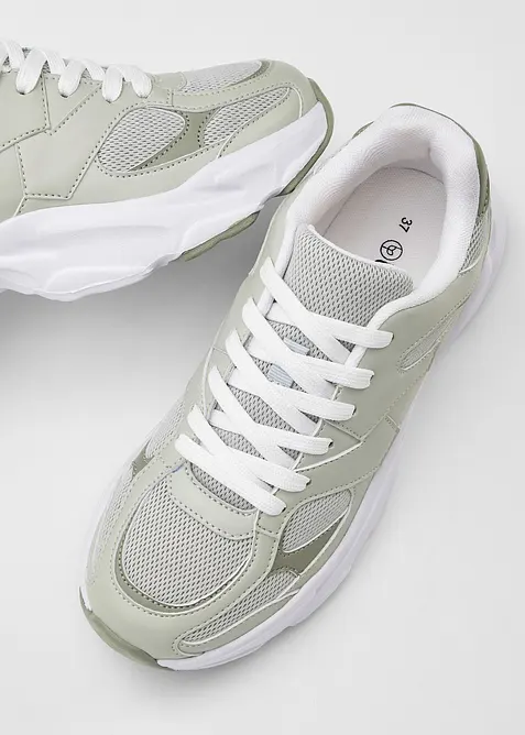 Baskets &agrave; semelle &eacute;paisse, bonprix