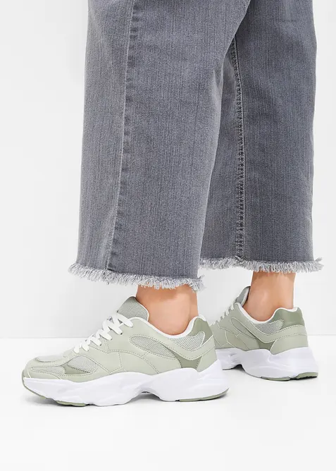 Baskets &agrave; semelle &eacute;paisse, bonprix