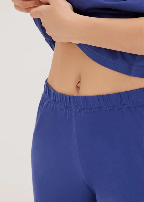 Pyjama avec un pantacourt ample, bonprix