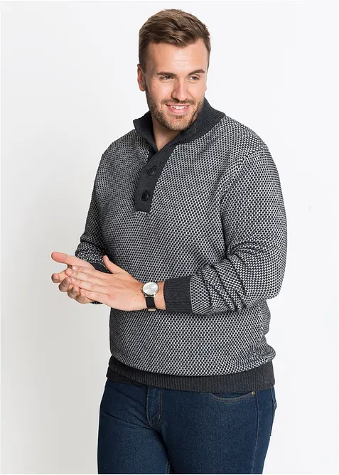 Lot de 3 T-shirts col V, bonprix