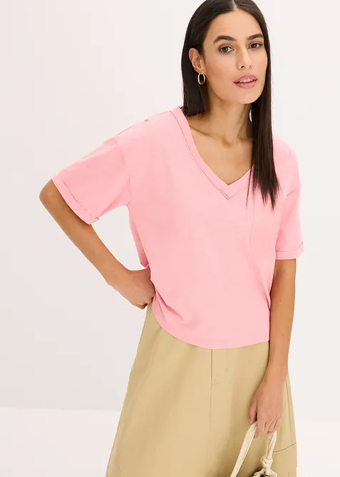 T-shirt oversize 100% coton, bonprix