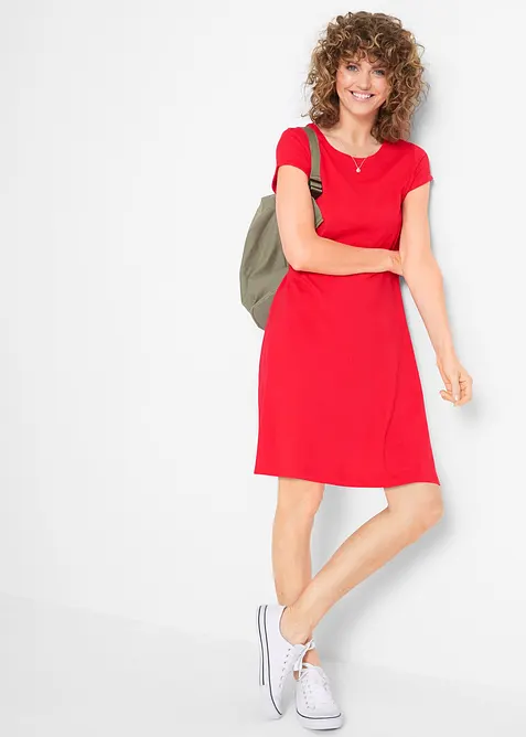 Robe en jersey 100% coton, bonprix