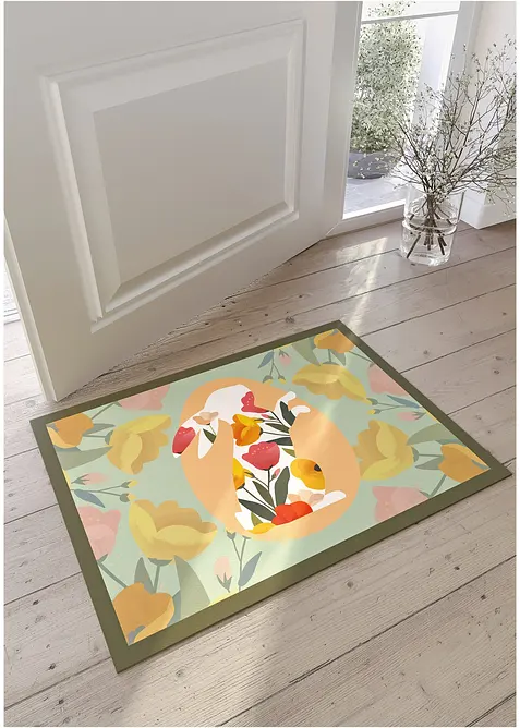 Paillasson &agrave; motif de P&acirc;ques, bonprix