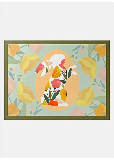 Paillasson &agrave; motif de P&acirc;ques, bonprix