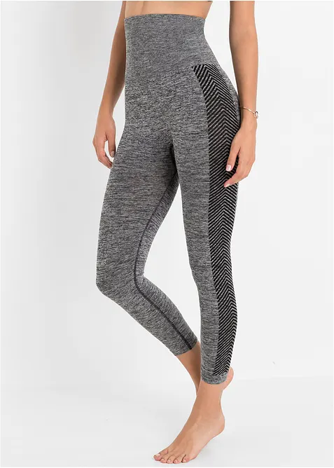Legging sculptant sans coutures effet ventre plat, maintien fort, bonprix