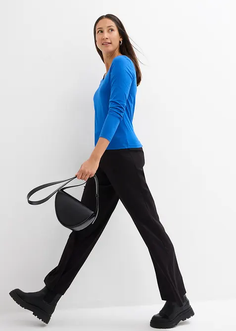 T-shirt manches longues 100% coton, bonprix