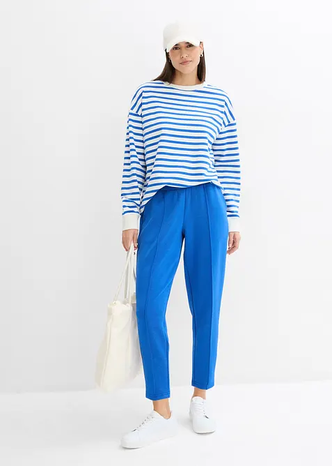 Pantalon de jogging en mati&egrave;re n&eacute;opr&egrave;ne, taille &eacute;lastiqu&eacute;e, bonprix