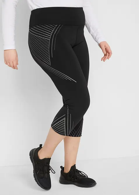 Legging de sport avec poche, longueur 3/4, bonprix
