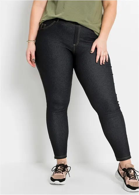 Legging effet jean, bonprix