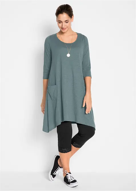 Legging 3/4 avec dentelle, bonprix