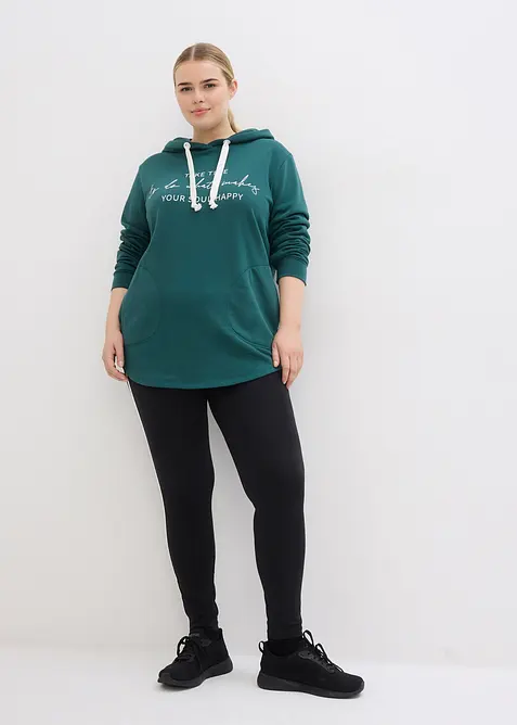 Ensemble de jogging avec sweat long et legging (2 pces), bonprix