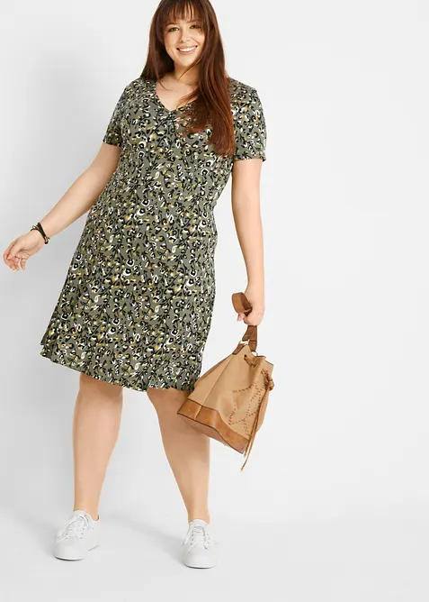 Robe fluide en jersey viscose, bonprix