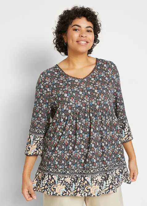 T-shirt long, bonprix