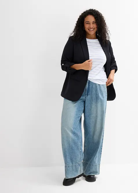 T-shirt à encolure bateau, bonprix