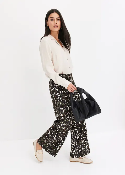 Chemisier en satin l&eacute;ger, bonprix