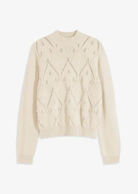 Pull ajouré, bonprix