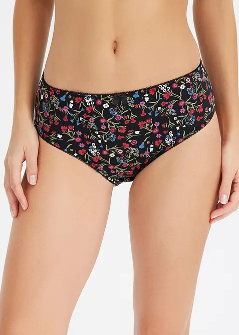 Lot de 4 maxi slips en coton, bonprix