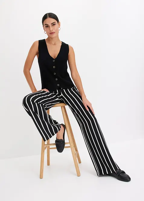 Gilet sans manches en maille, bonprix