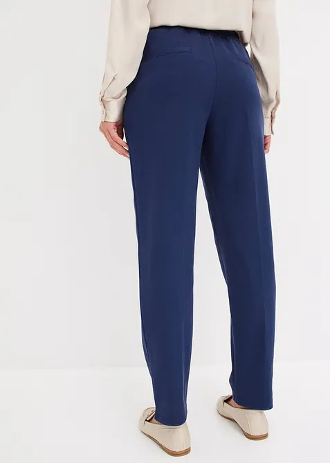 Pantalon &eacute;lastiqu&eacute; avec passepoils devant, bonprix
