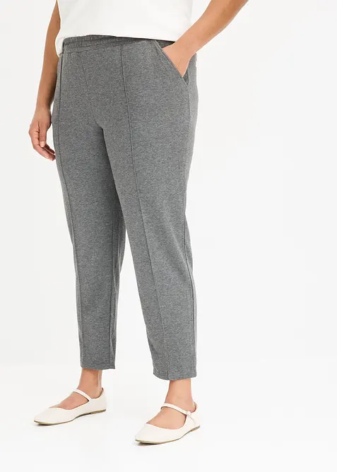 Pantalon &eacute;lastiqu&eacute; avec passepoils devant, bonprix