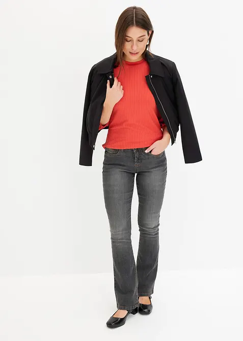 T-shirt &agrave; manches volumineuses, bonprix