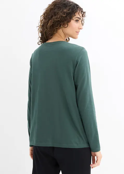 Lot de 2 T-shirts de grossesse et d’allaitement 100% coton, bonprix