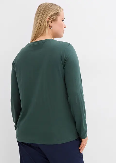 Lot de 2 T-shirts de grossesse et d’allaitement 100% coton, bonprix