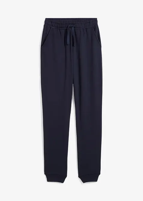 Pantalon de jogging en coton m&eacute;lang&eacute;, bonprix