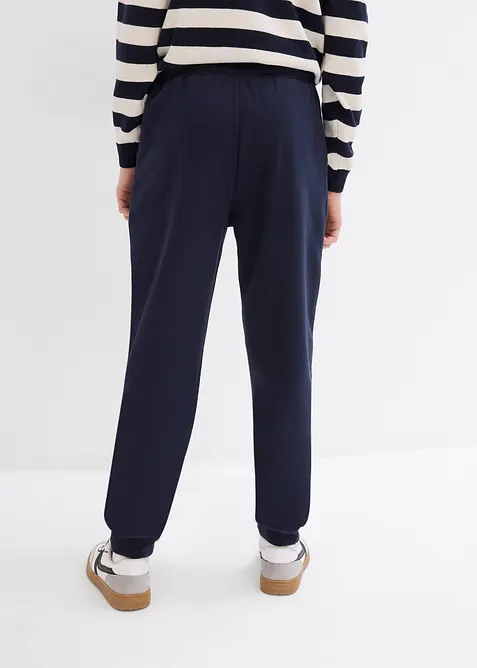 Pantalon de jogging en coton m&eacute;lang&eacute;, bonprix