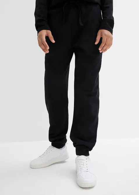 Pantalon de jogging en coton m&eacute;lang&eacute;, bonprix