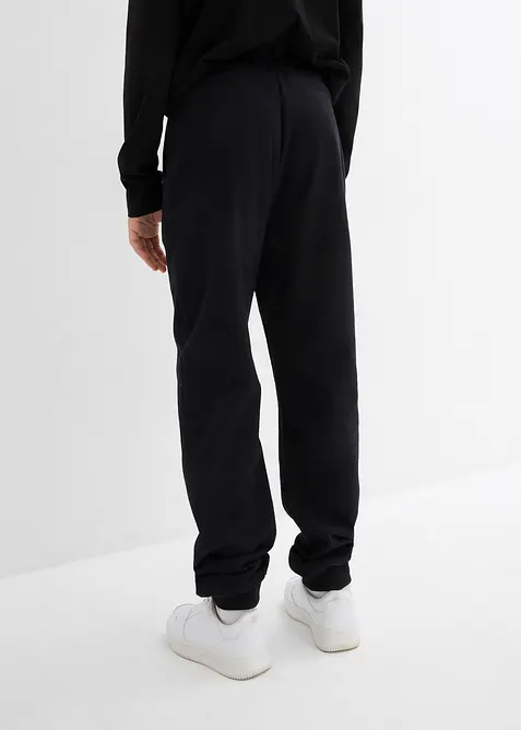 Pantalon de jogging en coton m&eacute;lang&eacute;, bonprix