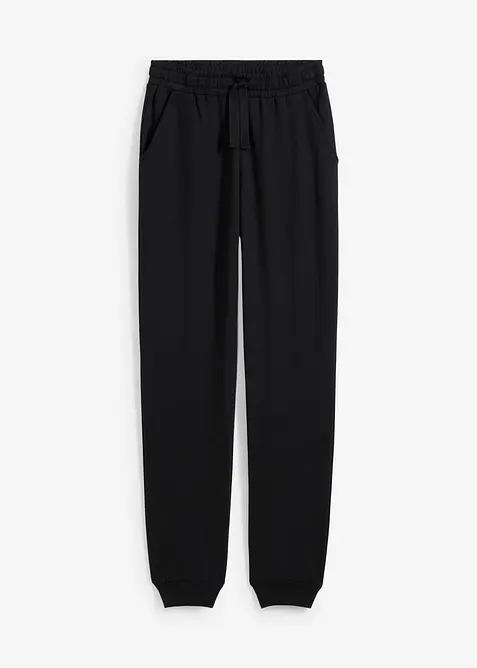 Pantalon de jogging en coton m&eacute;lang&eacute;, bonprix