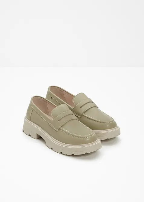 Mocassins à semelle épaisse et légère, bonprix