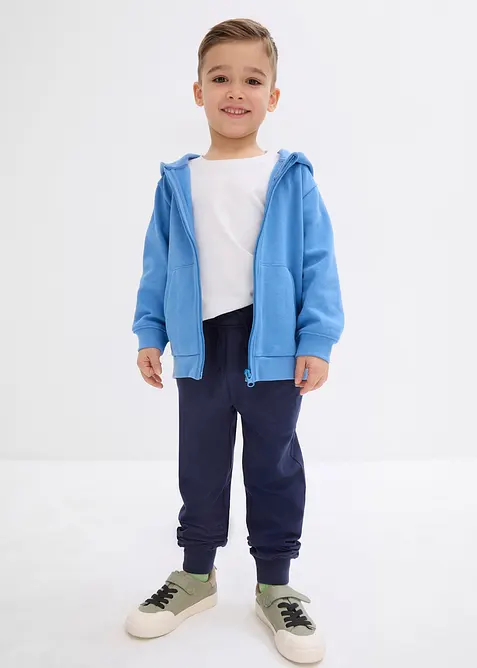 Léger pantalon de jogging 100% coton, bonprix