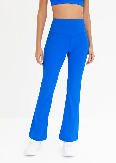 Legging de sport confortable avec poche pour portable, &eacute;vas&eacute;, bonprix