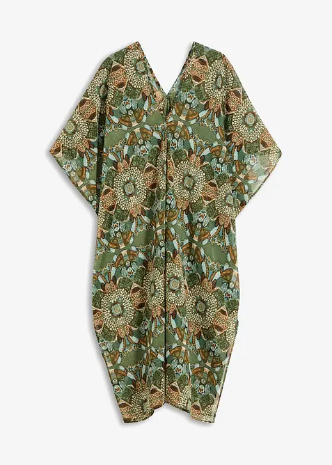 Tunique de plage oversize en crêpe léger, bonprix