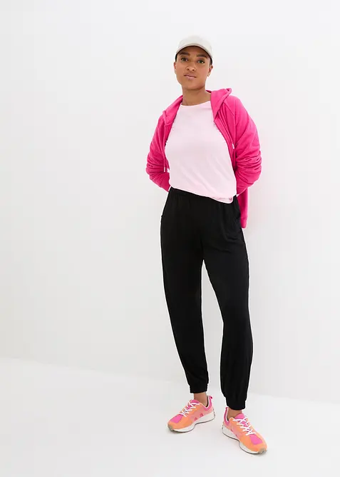 Pantalon doux en jersey viscose, bonprix