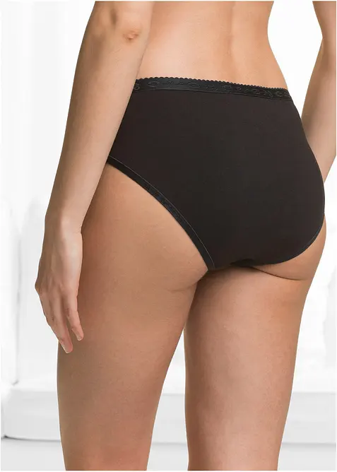 Lot de 5 slips Maxi, bonprix