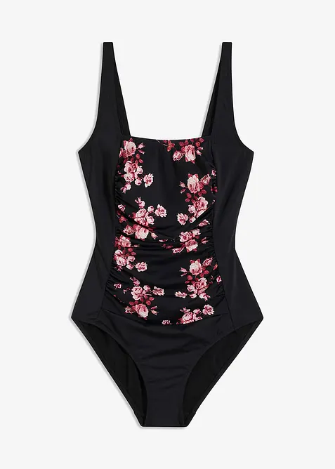 Maillot 1 pièce sculptant, maintien modéré, bonprix