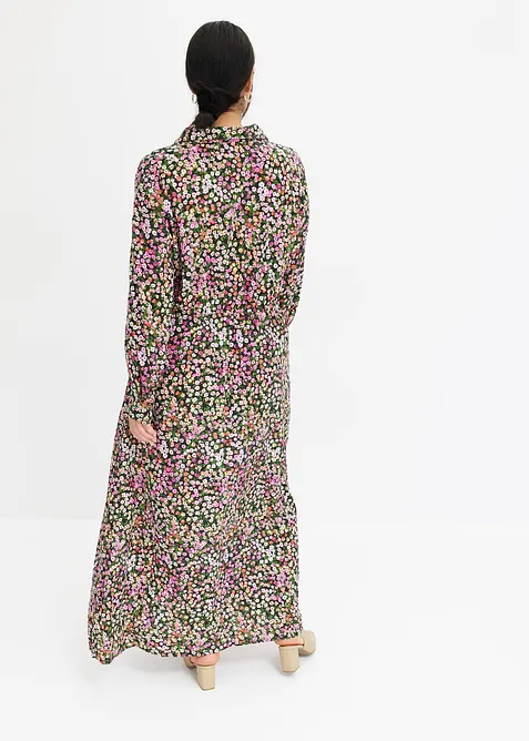 Robe longue imprimée, bonprix