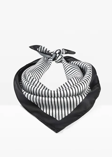 Foulard rayé en velours éponge, bonprix