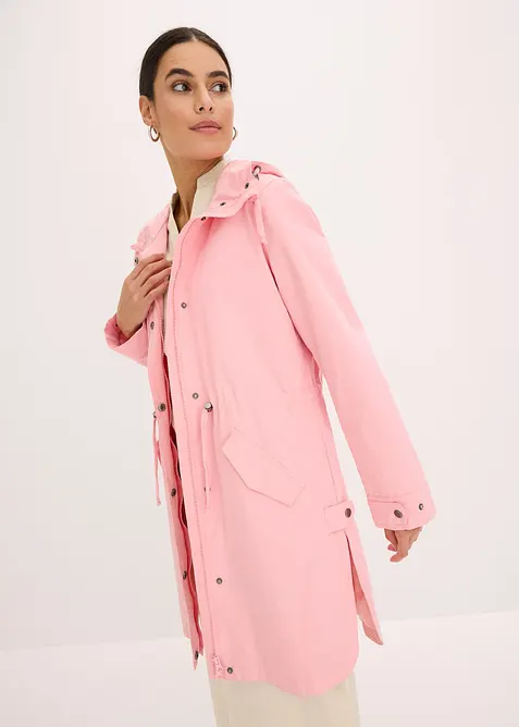 Parka longue à capuche, bonprix