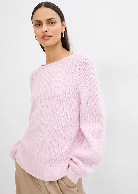 Gilet en maille réversible avec nœuds, bonprix