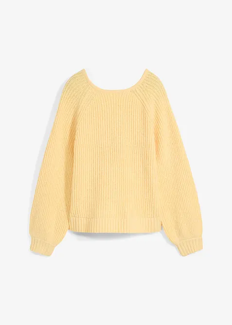 Gilet en maille r&eacute;versible avec n&oelig;uds, bonprix