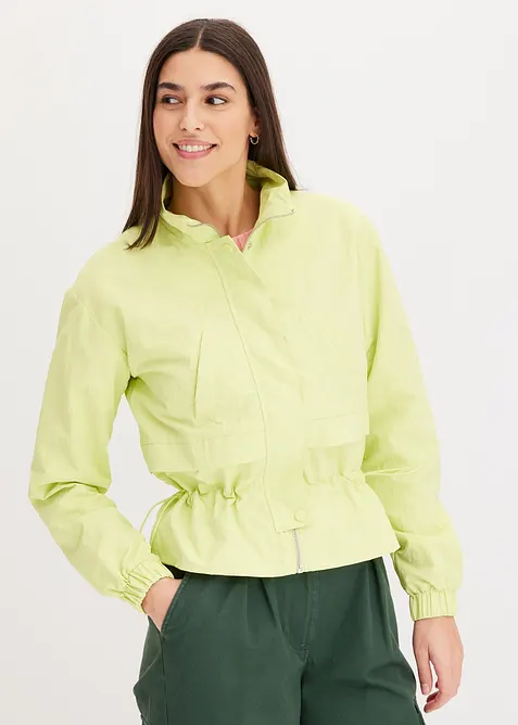 Veste courte &agrave; taille resserrable, bonprix