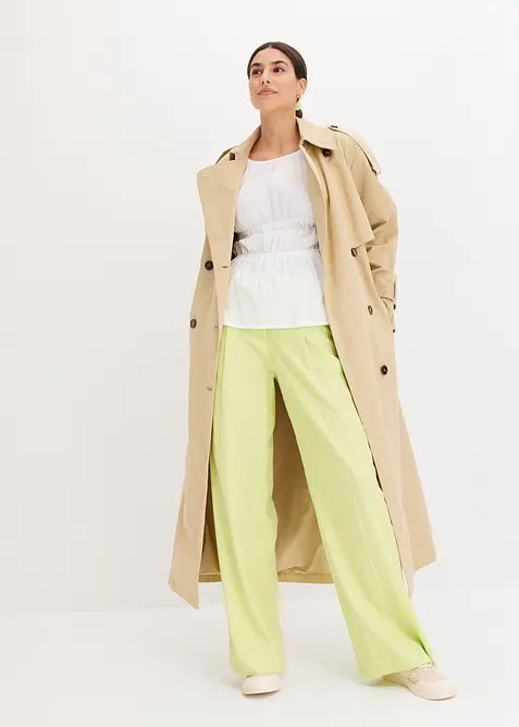 Pantalon palazzo l&eacute;ger, bonprix