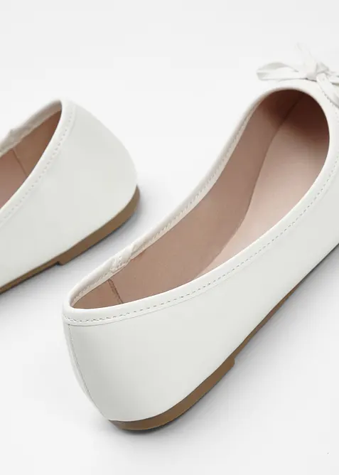 Ballerines &agrave; petit n&oelig;ud, bonprix