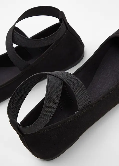 Ballerines à brides élastiquées, bonprix