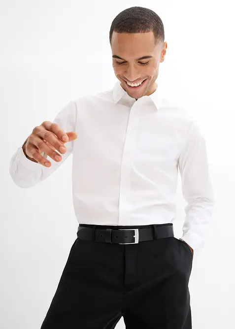 Chemise business sans repassage 100% coton, regular, bonprix